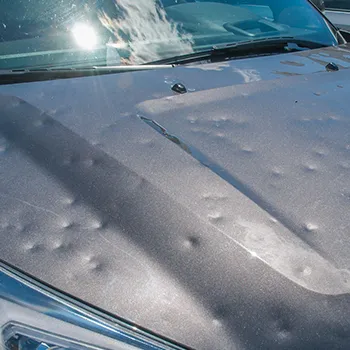 Hail Damage in Columbia, TN